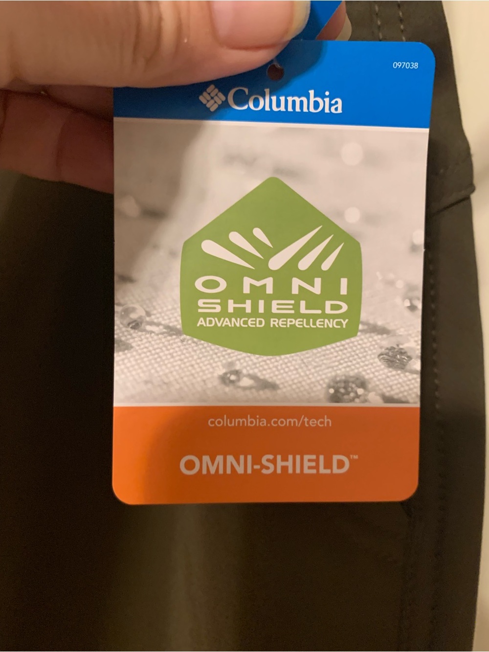 New active Columbia Women's Olive Straight-Leg Performance Pants. Size 12 - Picture 5 of 9